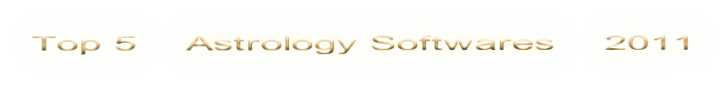 Top 5    Astrology Softwares    2011